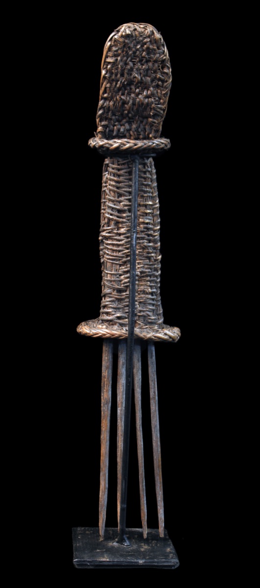 Ceremonial Comb, Traditional Ornament, Oceanic Art, Tribal Art, Oceania, 35 Cm-photo-6