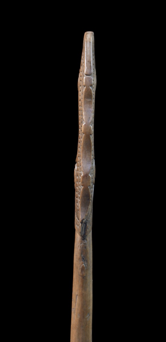 Paddle Fragment, Sepik River, Primitive Art, Oceanic Art, Tribal Art, Oceania, 51 Cm-photo-2