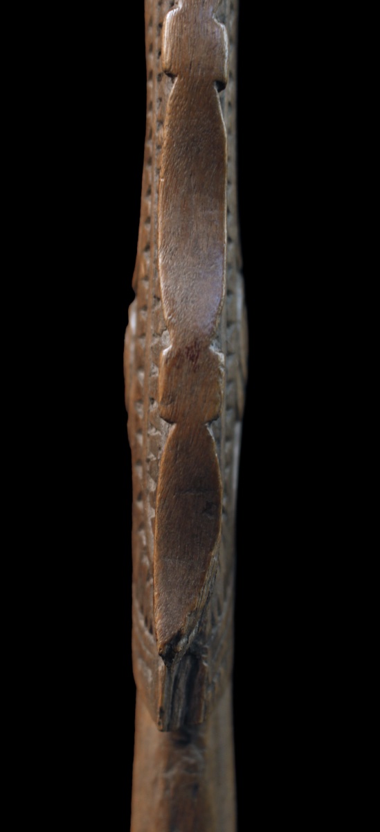 Paddle Fragment, Sepik River, Primitive Art, Oceanic Art, Tribal Art, Oceania, 51 Cm-photo-3