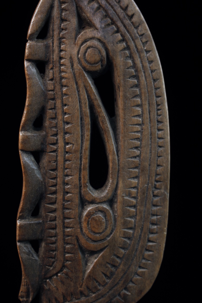Paddle Fragment, Sepik River, Primitive Art, Oceanic Art, Tribal Art, Oceania, 51 Cm-photo-4