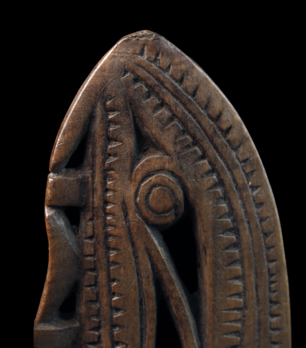 Paddle Fragment, Sepik River, Primitive Art, Oceanic Art, Tribal Art, Oceania, 51 Cm-photo-5