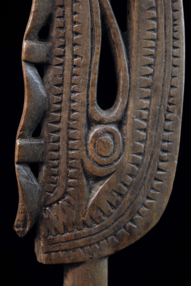 Paddle Fragment, Sepik River, Primitive Art, Oceanic Art, Tribal Art, Oceania, 51 Cm-photo-6