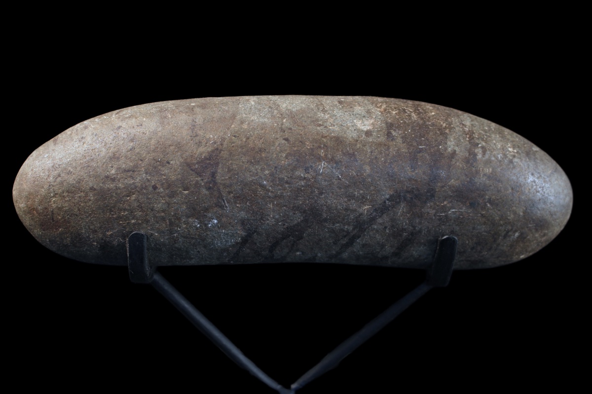 Fertility Stone, Oceanic Art, Oceania, Tribal Art, Ritual Stone, Primitive Art, 25 Cm-photo-2