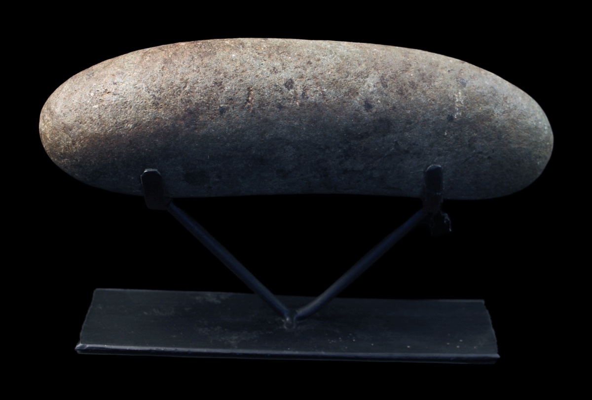 Fertility Stone, Oceanic Art, Oceania, Tribal Art, Ritual Stone, Primitive Art, 25 Cm-photo-4