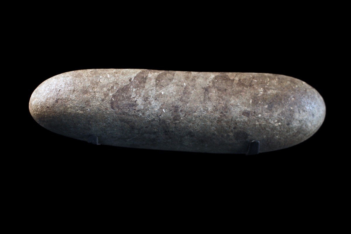 Fertility Stone, Oceanic Art, Oceania, Tribal Art, Ritual Stone, Primitive Art, 25 Cm-photo-3