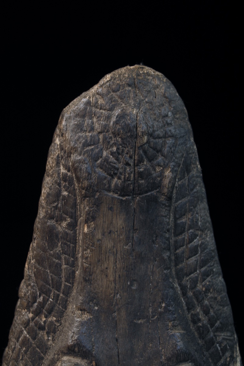 Proue de Pirogue, Papouasie Nouvelle Guinée, Océanie, Art Premier, Art Océanien, 48 cm-photo-2