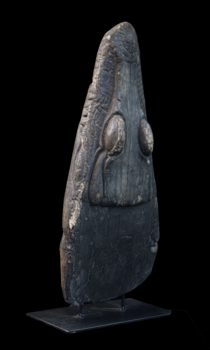 Proue de Pirogue, Papouasie Nouvelle Guinée, Océanie, Art Premier, Art Océanien, 48 cm-photo-3
