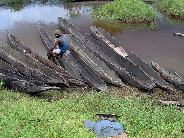 Proue de Pirogue, Papouasie Nouvelle Guinée, Océanie, Art Premier, Art Océanien, 48 cm-photo-8