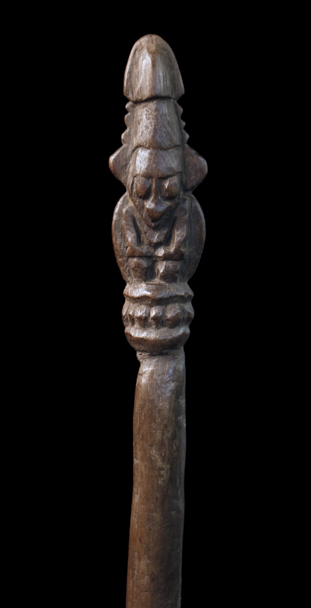 Pagaie d'enfant, Papouasie Nouvelle Guinée, Art Océanien, Océanie, art du Pacifique, 113 cm-photo-2