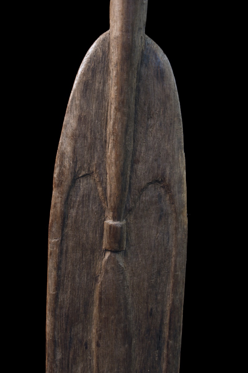 Pagaie d'enfant, Papouasie Nouvelle Guinée, Art Océanien, Océanie, art du Pacifique, 113 cm-photo-4