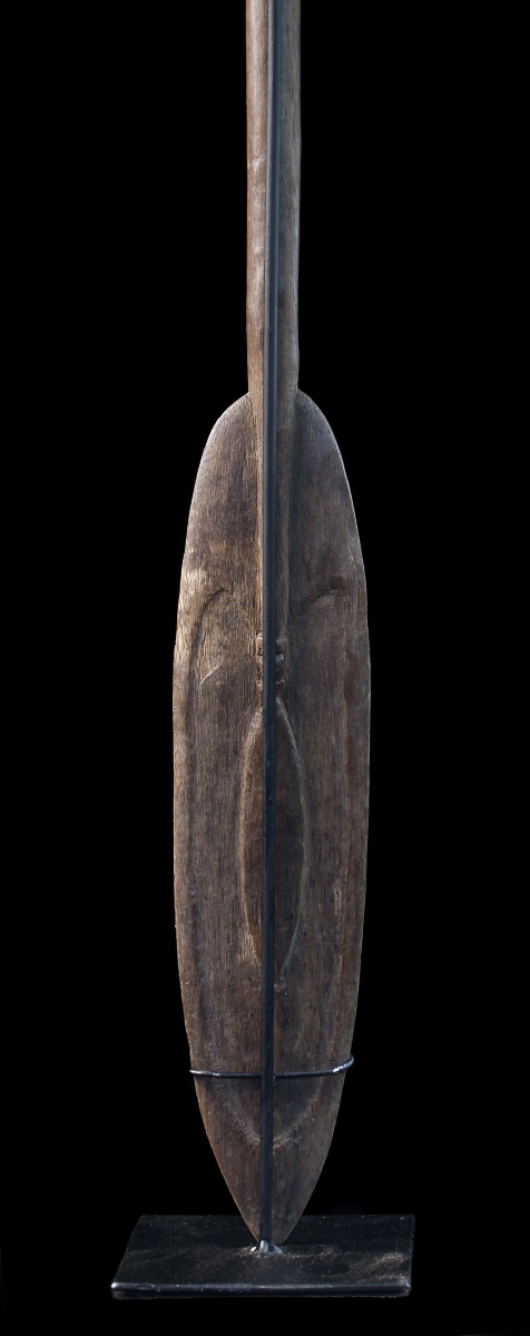 Pagaie d'enfant, Papouasie Nouvelle Guinée, Art Océanien, Océanie, art du Pacifique, 113 cm-photo-4