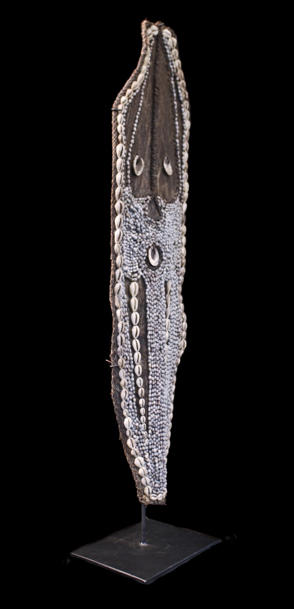 Body Art, Tribal Art, Oceanic Art, Pacific Art, Papuan Art, Approx. 93 Cm.-photo-5