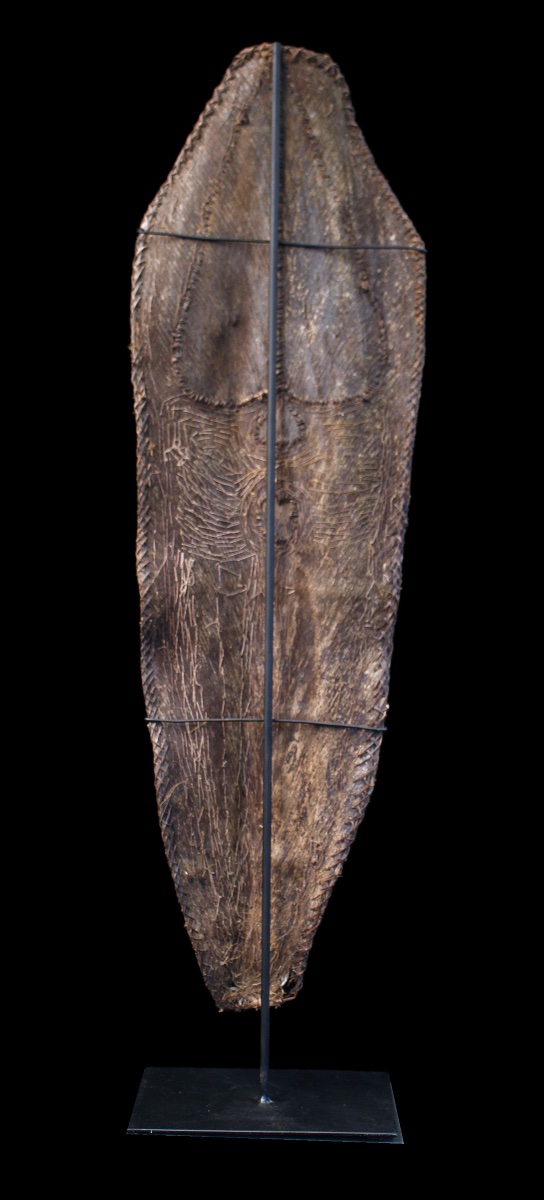 Body Art, Tribal Art, Oceanic Art, Pacific Art, Papuan Art, Approx. 93 Cm.-photo-6