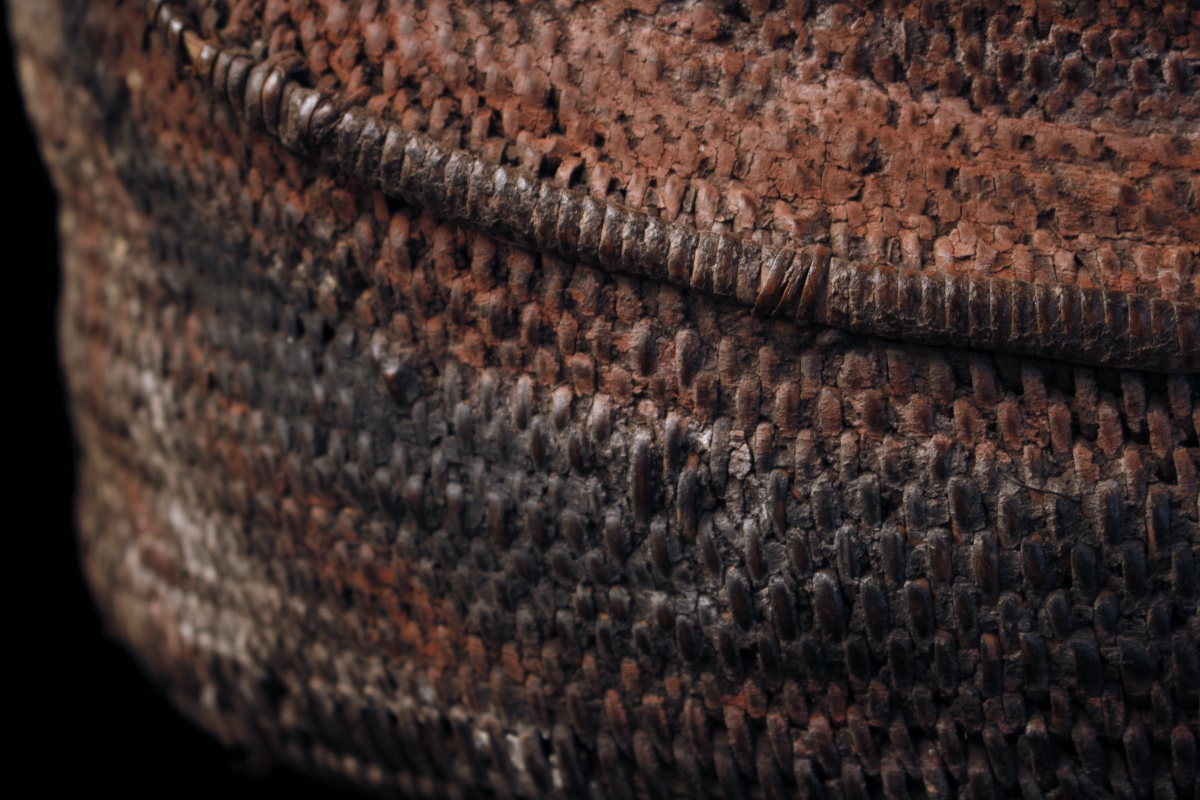 Baba Tagwa Mask, Helmet Mask, Oceanic Art, Oceania, Woven Basketry, 33 X 24 X 35 Cm-photo-4