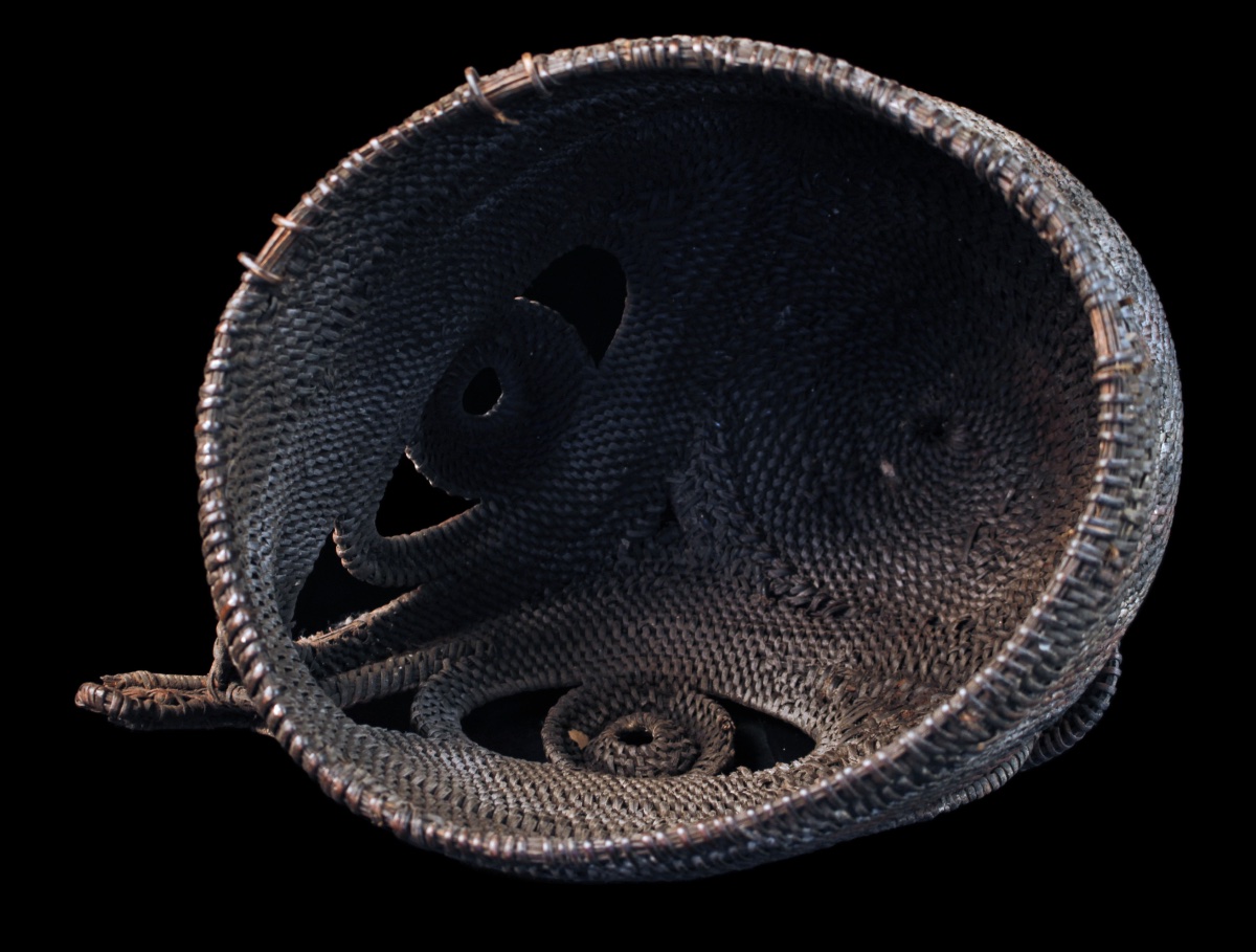 Baba Tagwa Mask, Helmet Mask, Oceanic Art, Oceania, Woven Basketry, 33 X 24 X 35 Cm-photo-8