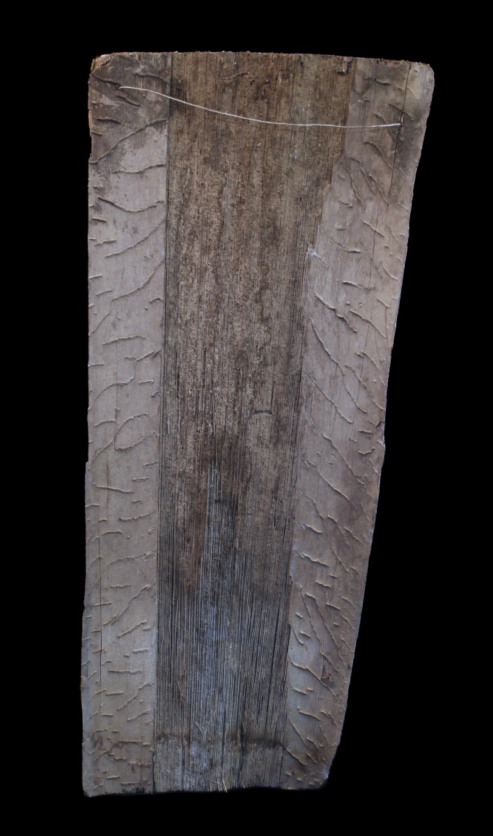 Ecorce Peinte, Art Premier, Art Océanien, Art Tribal, peinture sur écorce, 92 cm-photo-4