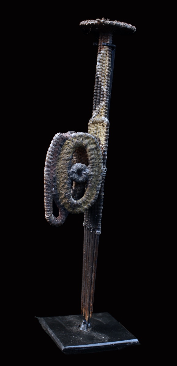 Ceremonial Comb, Traditional Ornament, Oceanic Art, Tribal Art, Oceania, 21 Cm-photo-4