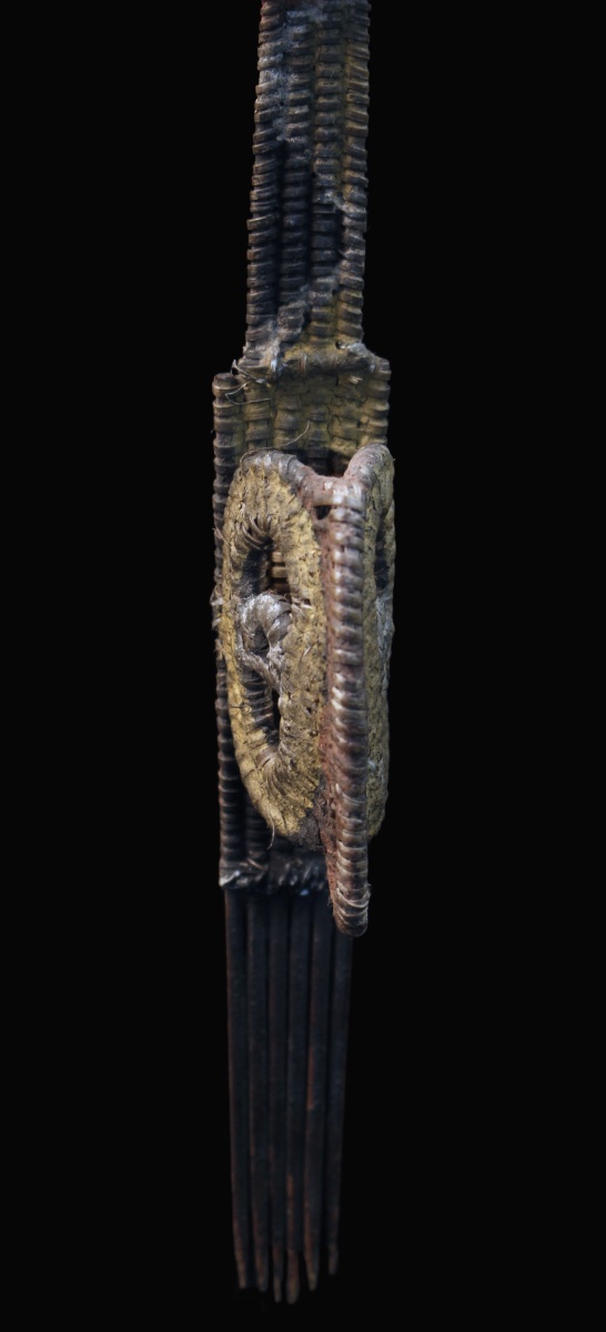 Ceremonial Comb, Traditional Ornament, Oceanic Art, Tribal Art, Oceania, 21 Cm-photo-2