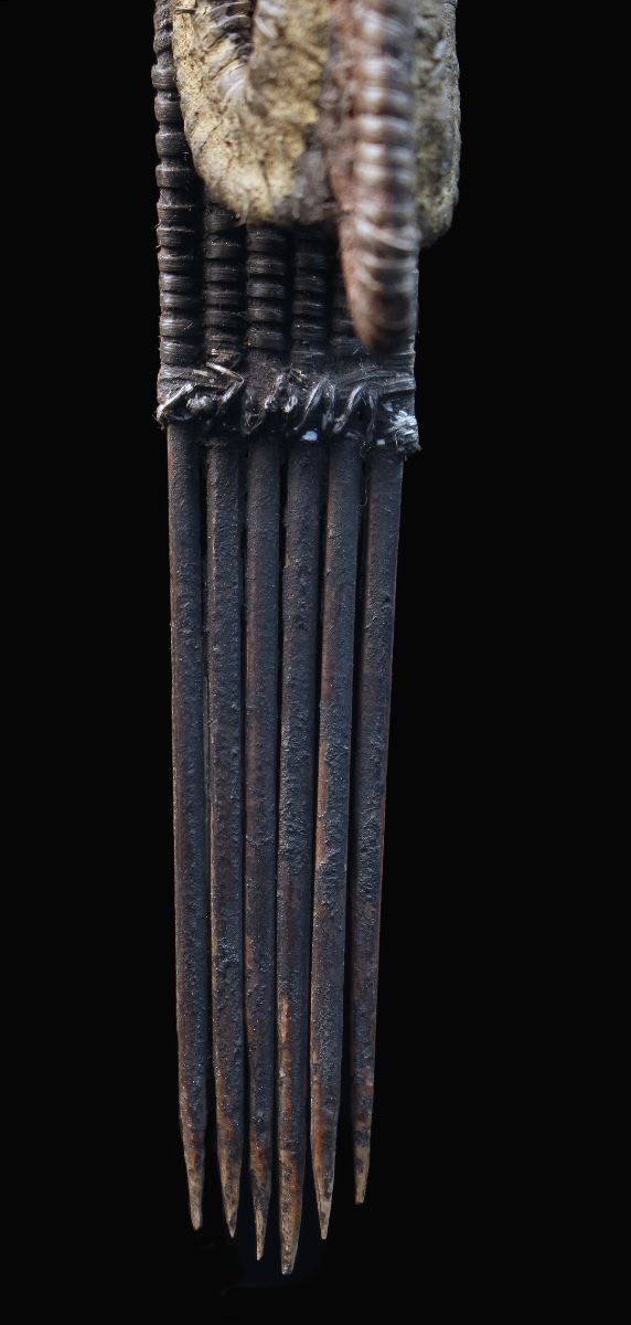 Ceremonial Comb, Traditional Ornament, Oceanic Art, Tribal Art, Oceania, 21 Cm-photo-4