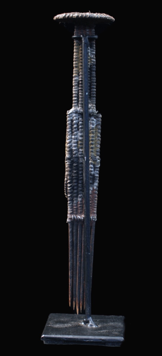 Ceremonial Comb, Traditional Ornament, Oceanic Art, Tribal Art, Oceania, 21 Cm-photo-6