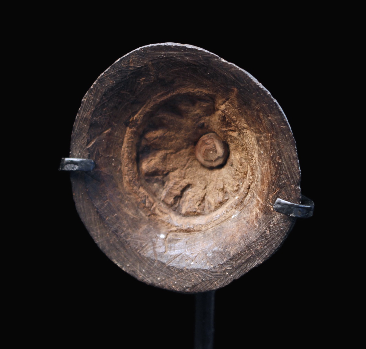 Set Of 3 Ritual Spinning Tops, Oceanic Art, Tribal Art, Oceania, Papua New Guinea-photo-3
