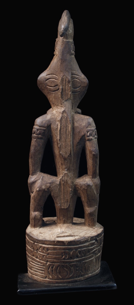 Statuette d'ancêtre, art océanien, art tribal, Papouasie Nouvelle Guinée, Océanie, 29 cm-photo-2