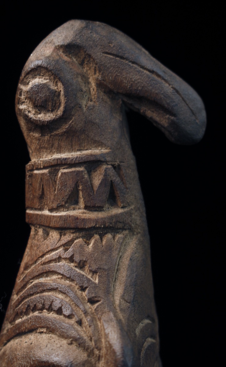Statuette d'ancêtre, art océanien, art tribal, Papouasie Nouvelle Guinée, Océanie, 29 cm-photo-6