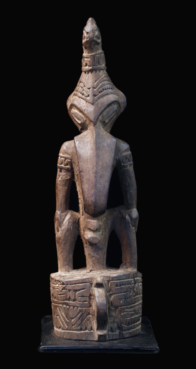Statuette d'ancêtre, art océanien, art tribal, Papouasie Nouvelle Guinée, Océanie, 29 cm