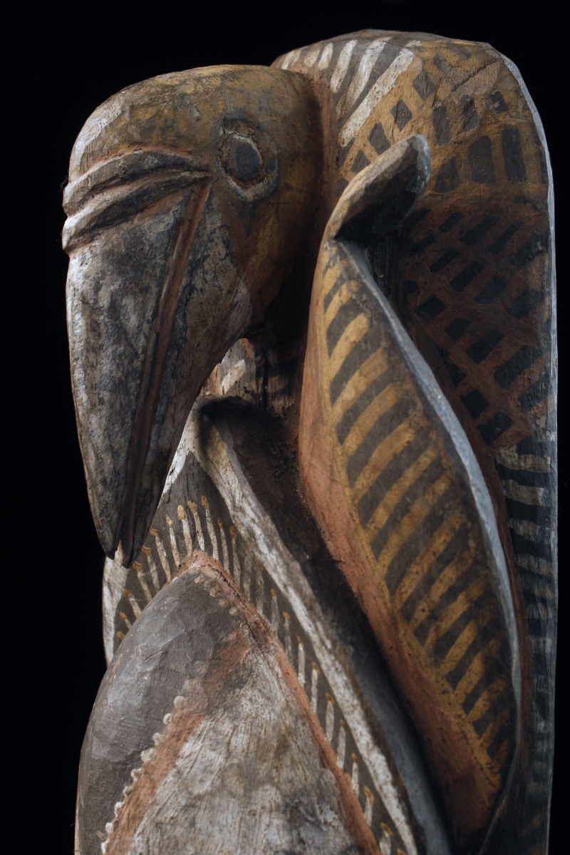 Figure d'ancêtre Abelam, art tribal, art océanien, sculpture, art du Pacifique, Océanie, 67 cm-photo-6