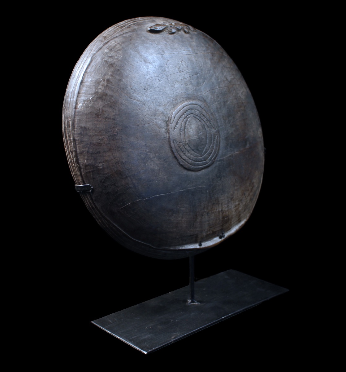 Antique Boiken Dish, Oceanic Art, Tribal Art, Papua New Guinea, Sculpture, 42 Cm-photo-4