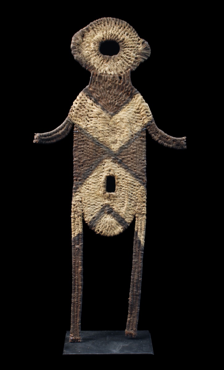 Personnege en vannerie Timbuwarra,  Art Océanien, Art Tribal, Océanie, Arts Premiers, 83,5 cm