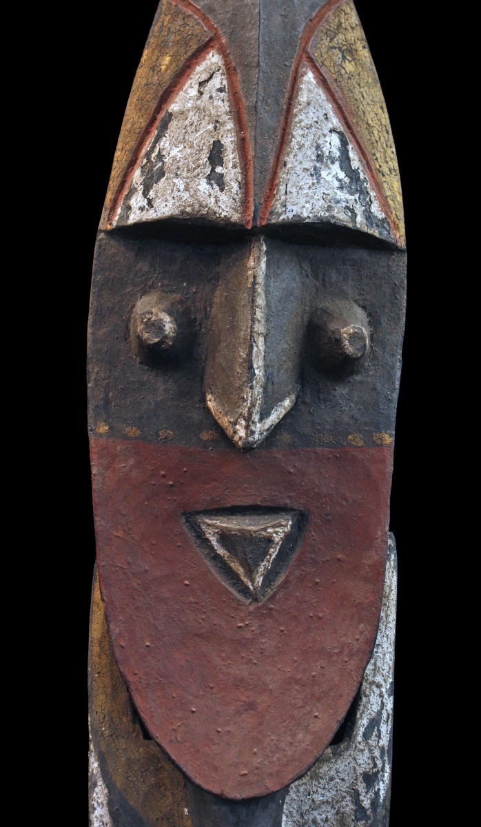 Yena Cult Figure, Papua New Guinea, Oceanic Art, Primitive Art, Tribal Art, 89 Cm-photo-3