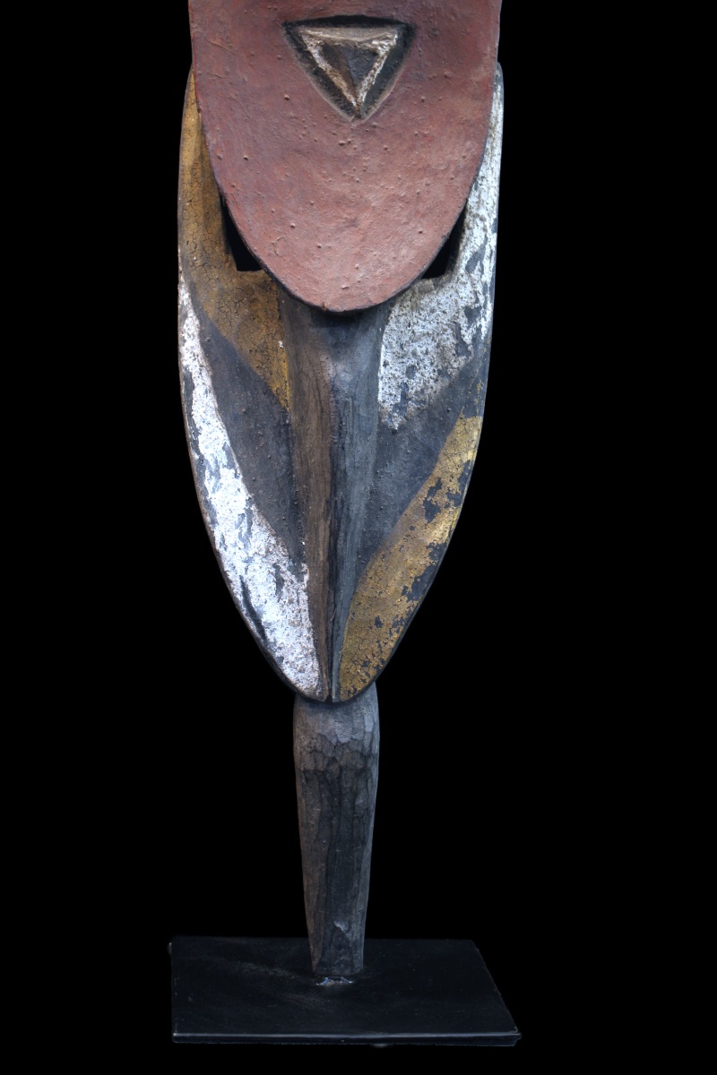 Yena Cult Figure, Papua New Guinea, Oceanic Art, Primitive Art, Tribal Art, 89 Cm-photo-4
