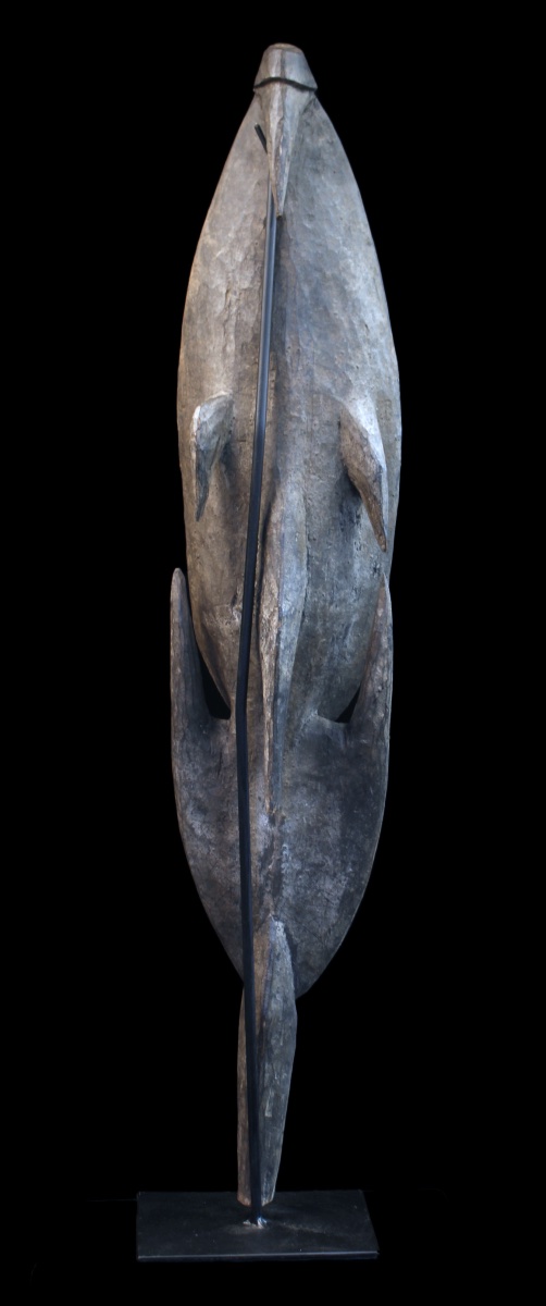 Yena Cult Figure, Papua New Guinea, Oceanic Art, Primitive Art, Tribal Art, 89 Cm-photo-5