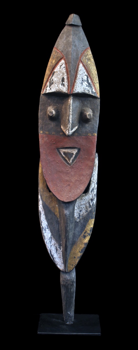 Yena Cult Figure, Papua New Guinea, Oceanic Art, Primitive Art, Tribal Art, 89 Cm