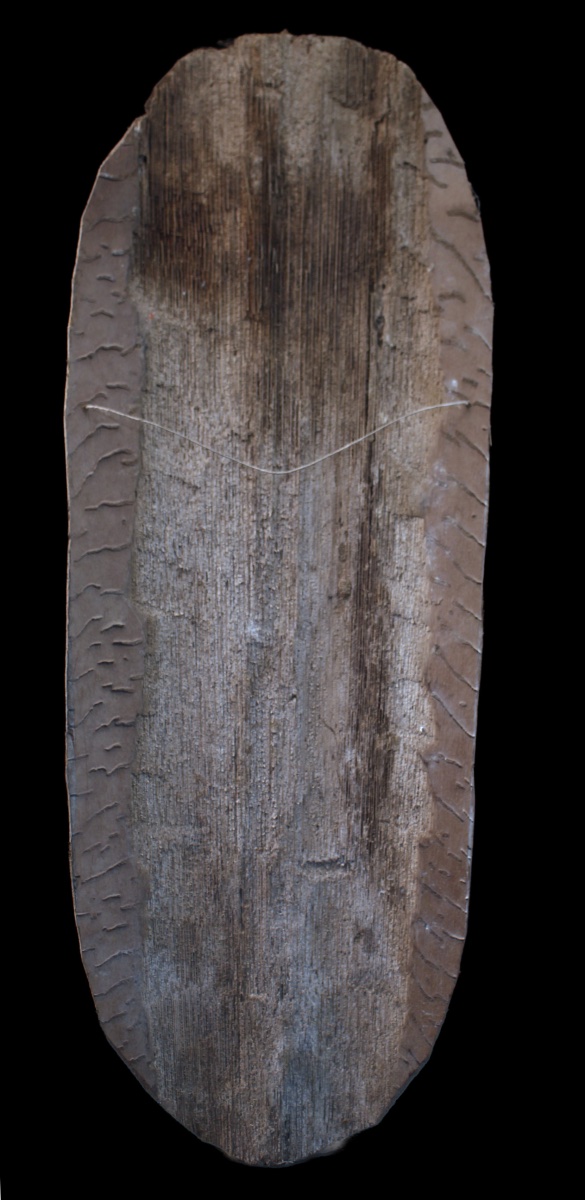 Ecorce Peinte, Art Premier, Art Océanien, Art Tribal, peinture sur écorce, 90 cm-photo-2