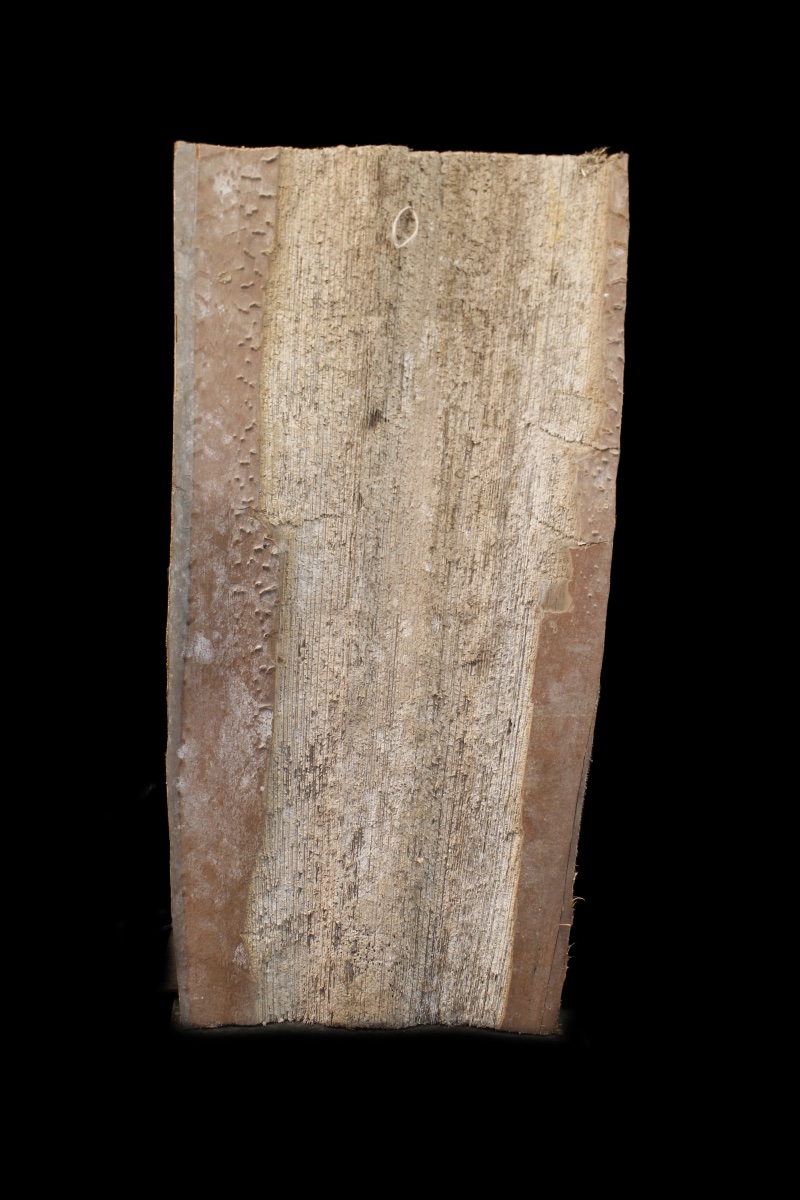 Painted Bark, Primitive Art, Oceanic Art, Tribal Art, Bark Painting, 63 Cm-photo-1