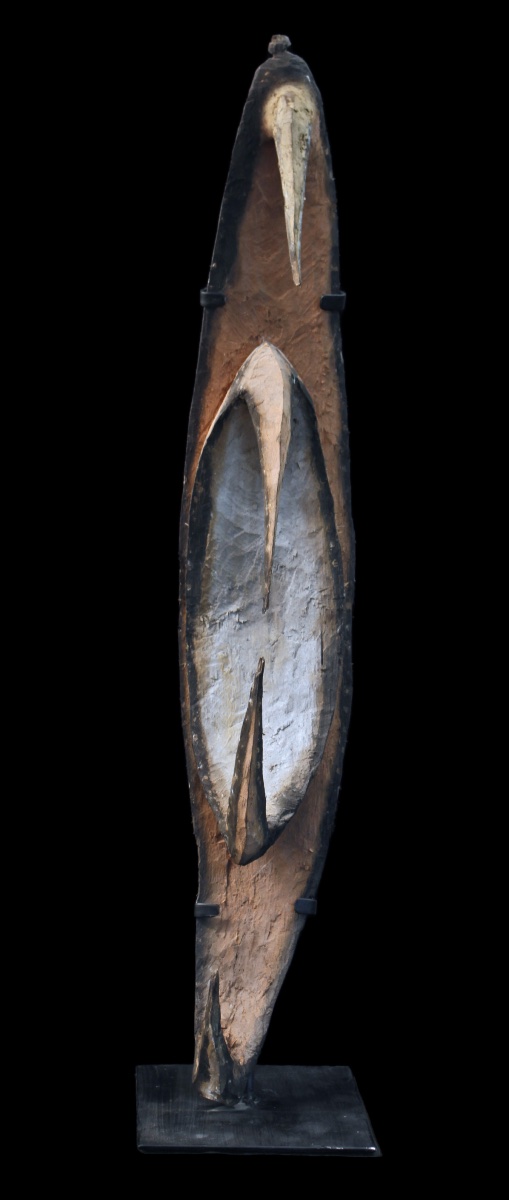 Garra Mask, Hook Mask, Oceanic Art, Tribal Art, Oceania, Pacific Art, 66 Cm