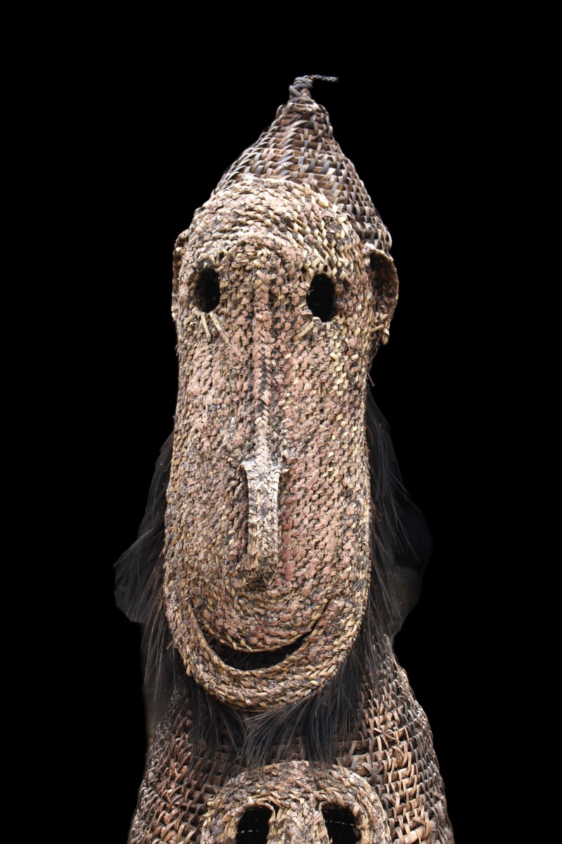 Traditional Dance Costume, Tribal Art, Oceanic Art, Oceania, Pacific Art, 220 Cm-photo-2