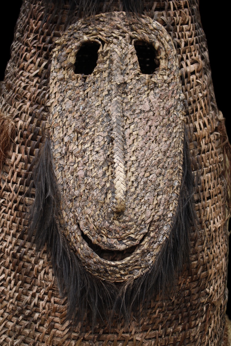 Traditional Dance Costume, Tribal Art, Oceanic Art, Oceania, Pacific Art, 220 Cm-photo-3