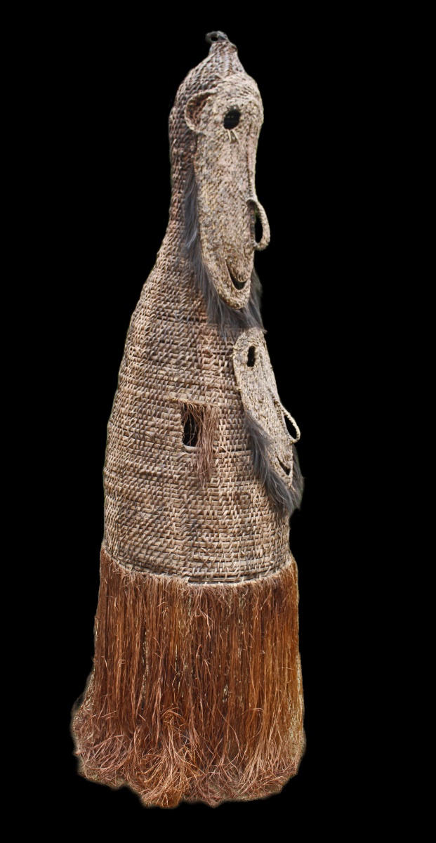 Traditional Dance Costume, Tribal Art, Oceanic Art, Oceania, Pacific Art, 220 Cm-photo-1