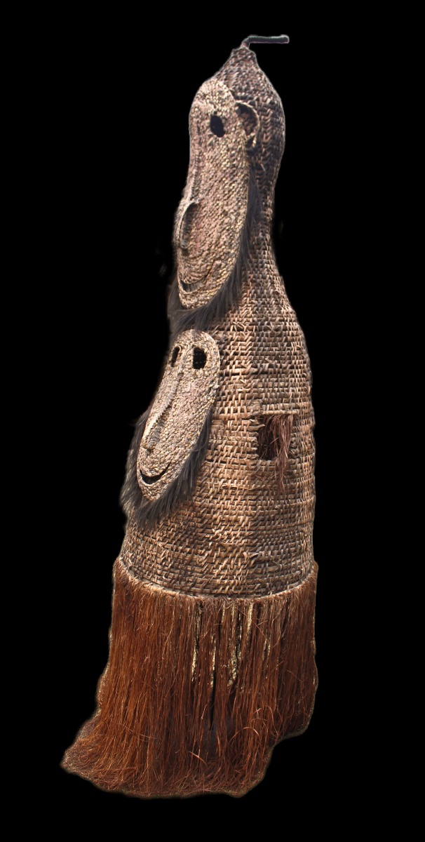Traditional Dance Costume, Tribal Art, Oceanic Art, Oceania, Pacific Art, 220 Cm-photo-3