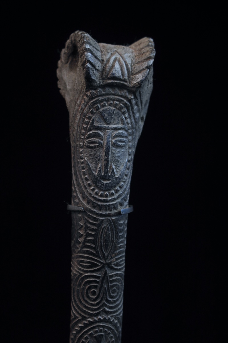 Cassowary Bone Dagger, Papua New Guinea, Oceania, Primitive Art, Oceanic Art, 36.5 Cm-photo-2