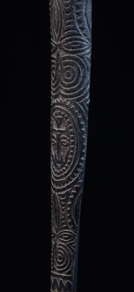 Cassowary Bone Dagger, Papua New Guinea, Oceania, Primitive Art, Oceanic Art, 36.5 Cm-photo-3