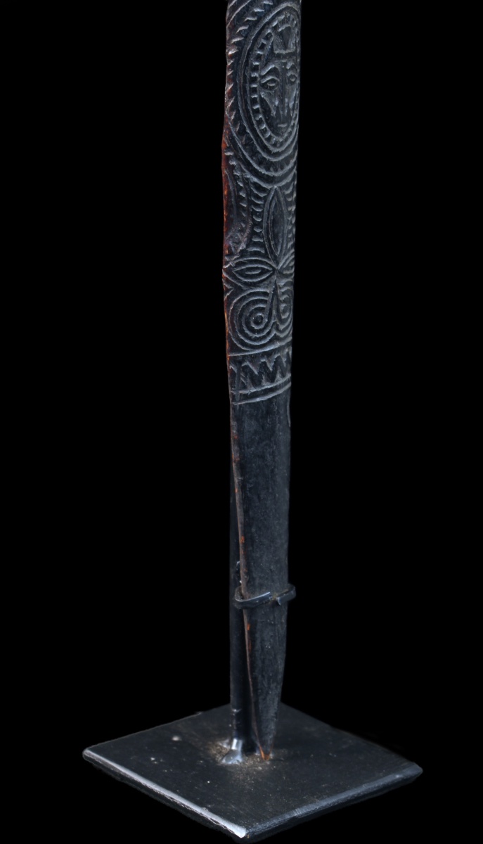 Cassowary Bone Dagger, Papua New Guinea, Oceania, Primitive Art, Oceanic Art, 36.5 Cm-photo-4