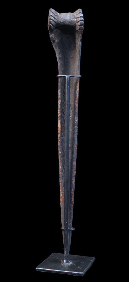 Cassowary Bone Dagger, Papua New Guinea, Oceania, Primitive Art, Oceanic Art, 36.5 Cm-photo-5