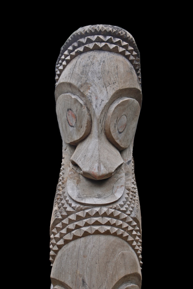 Ambrym Slit Drum, Vanuatu, Tribal Art, Oceanic Art, Oceania, Instrument, 295 Cm-photo-2