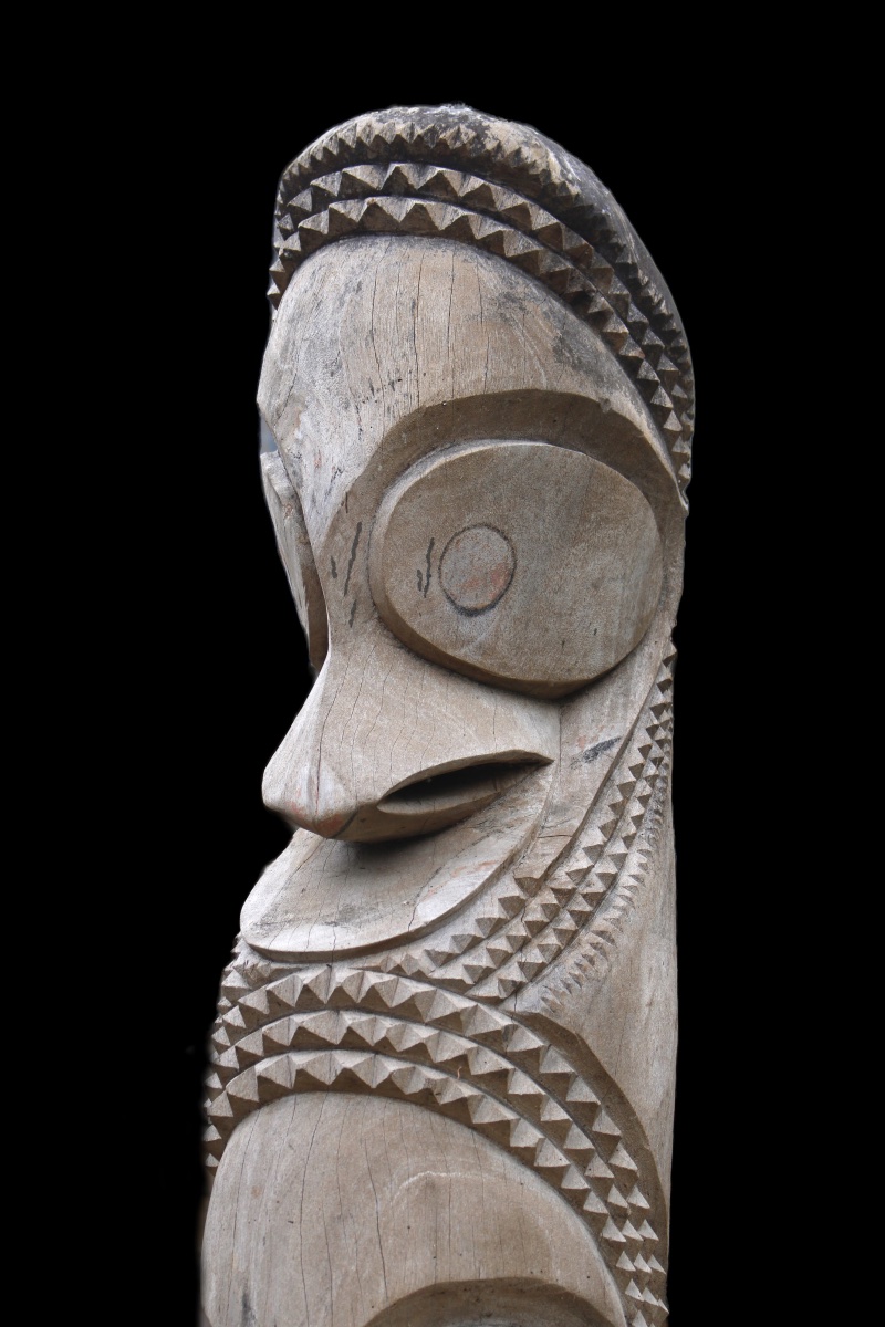 Ambrym Slit Drum, Vanuatu, Tribal Art, Oceanic Art, Oceania, Instrument, 295 Cm-photo-3