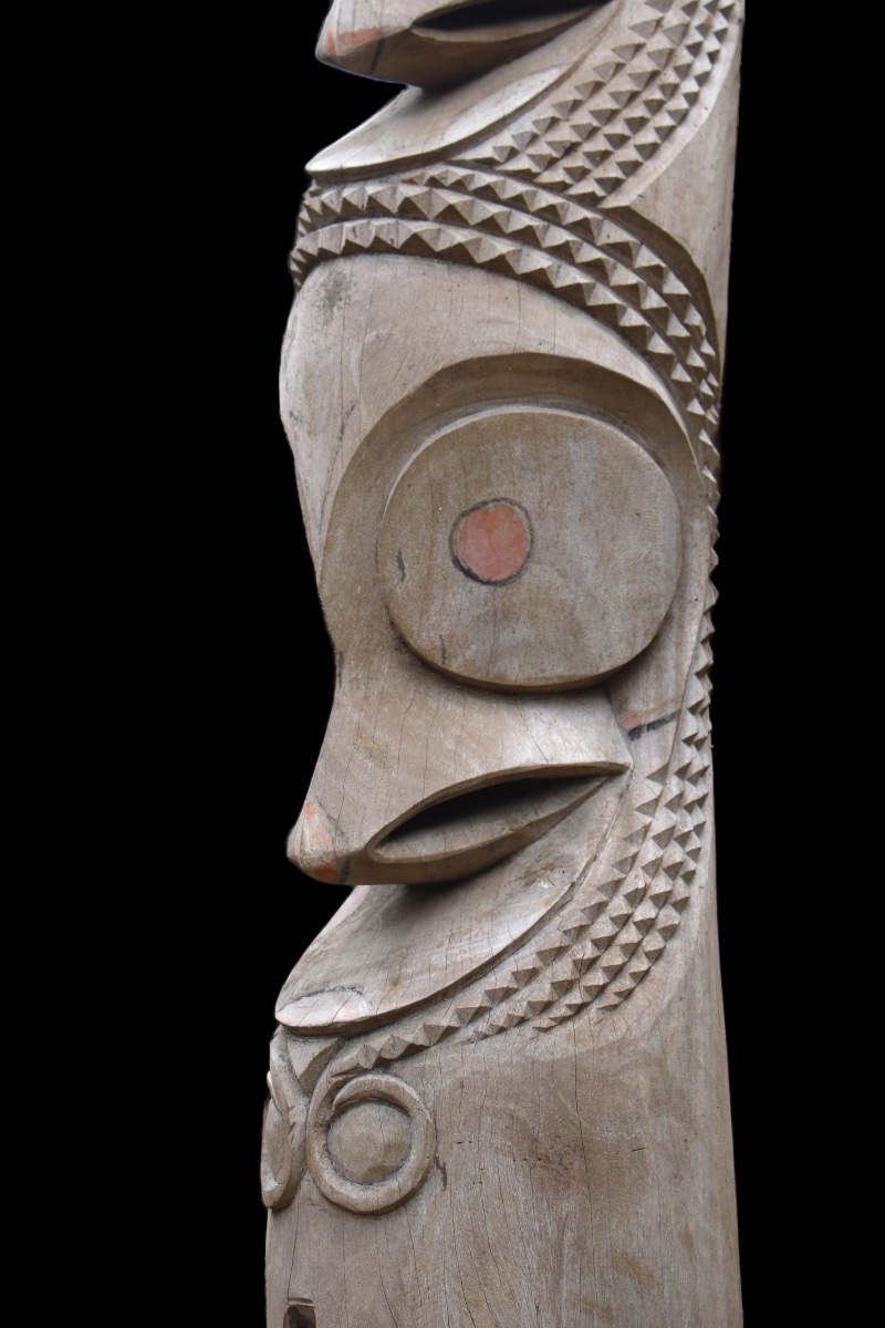Ambrym Slit Drum, Vanuatu, Tribal Art, Oceanic Art, Oceania, Instrument, 295 Cm-photo-5