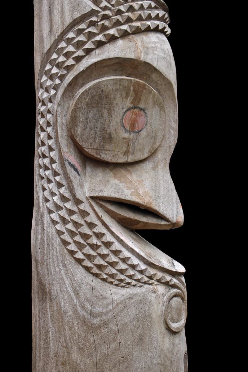 Ambrym Slit Drum, Vanuatu, Tribal Art, Oceanic Art, Oceania, Instrument, 295 Cm-photo-8